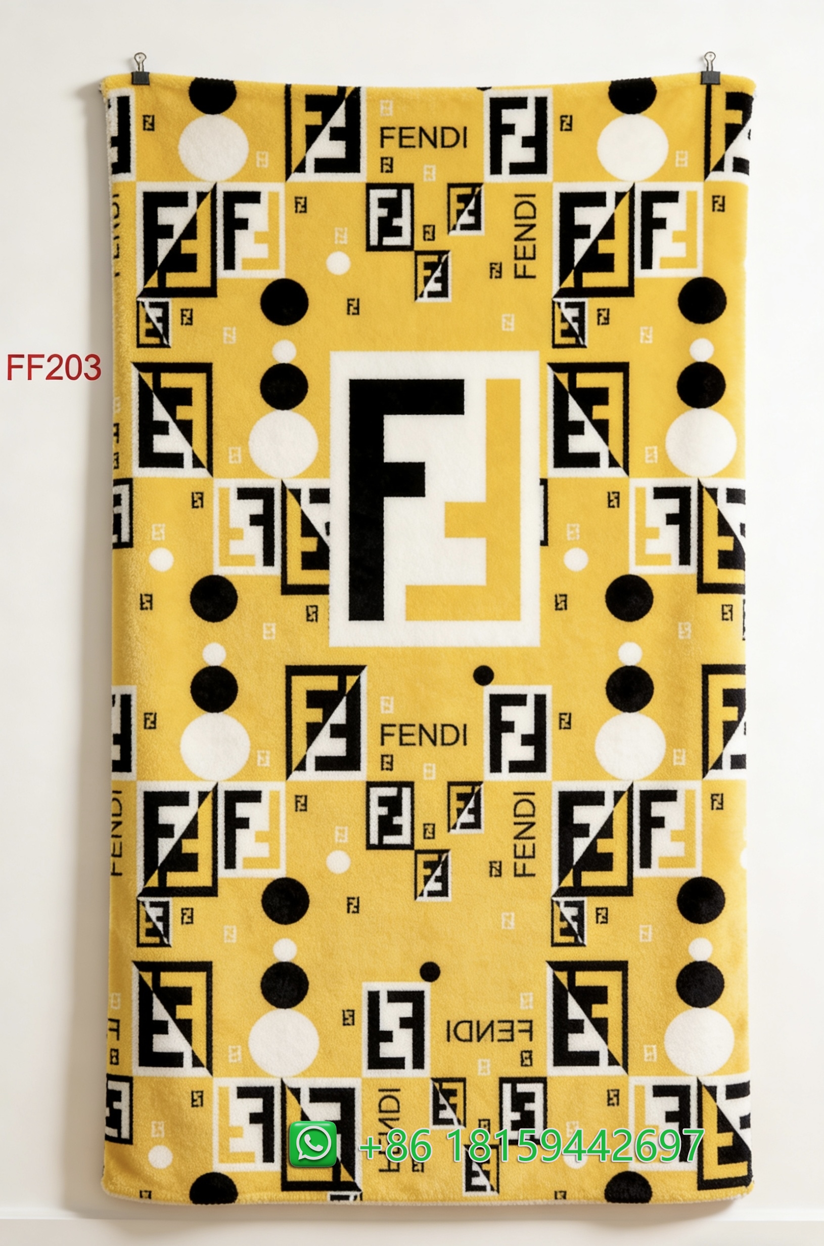 Fendi Throw Blankets